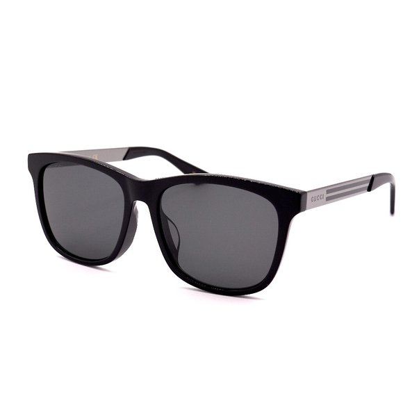 Gucci Other - NEW GUCCI GG0695SA 001 BLACK RUTHENIUM GREY AUTHENTIC SUNGLASSES